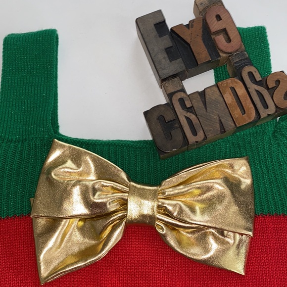 🎄UNBRANDED Cold Shoulder Christmas Ornament/Tree Ugly Christmas Sweater - Picture 3 of 8